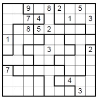 Jigsaw Sudoku - Medio 