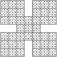 Samurai sudoku puzzles to play online