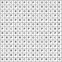 Word Finder Sample Puzzle Grid