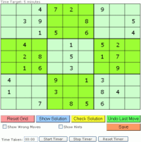 Sudoku Player Tool